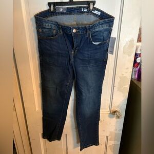 IZOD Comfort Stretch Slim Tapered Jeans 34x30